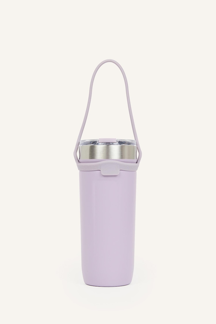 Erkek Lila Unisex Askılı 710 ML Termos 