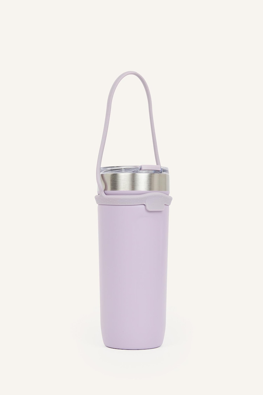 Erkek Lila Unisex Askılı 710 ML Termos 