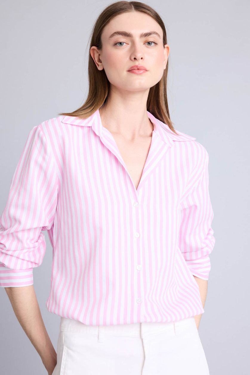 نساء زهري Long Sleeve Shirt