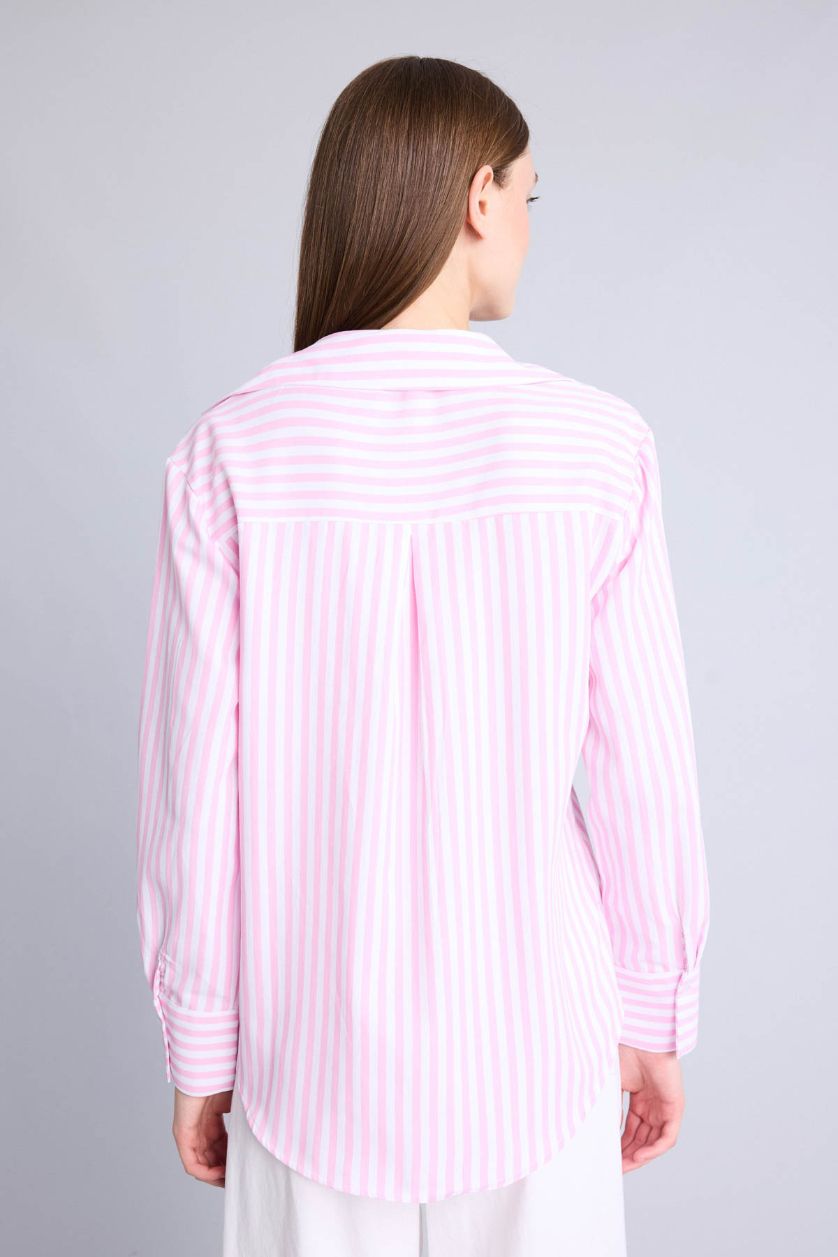 نساء زهري Long Sleeve Shirt