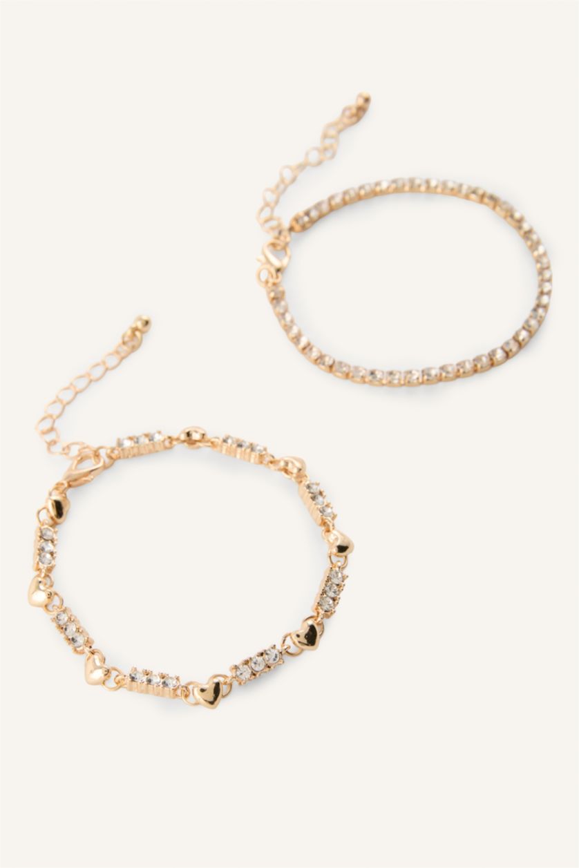 Women Altın 2 piece Bracelet