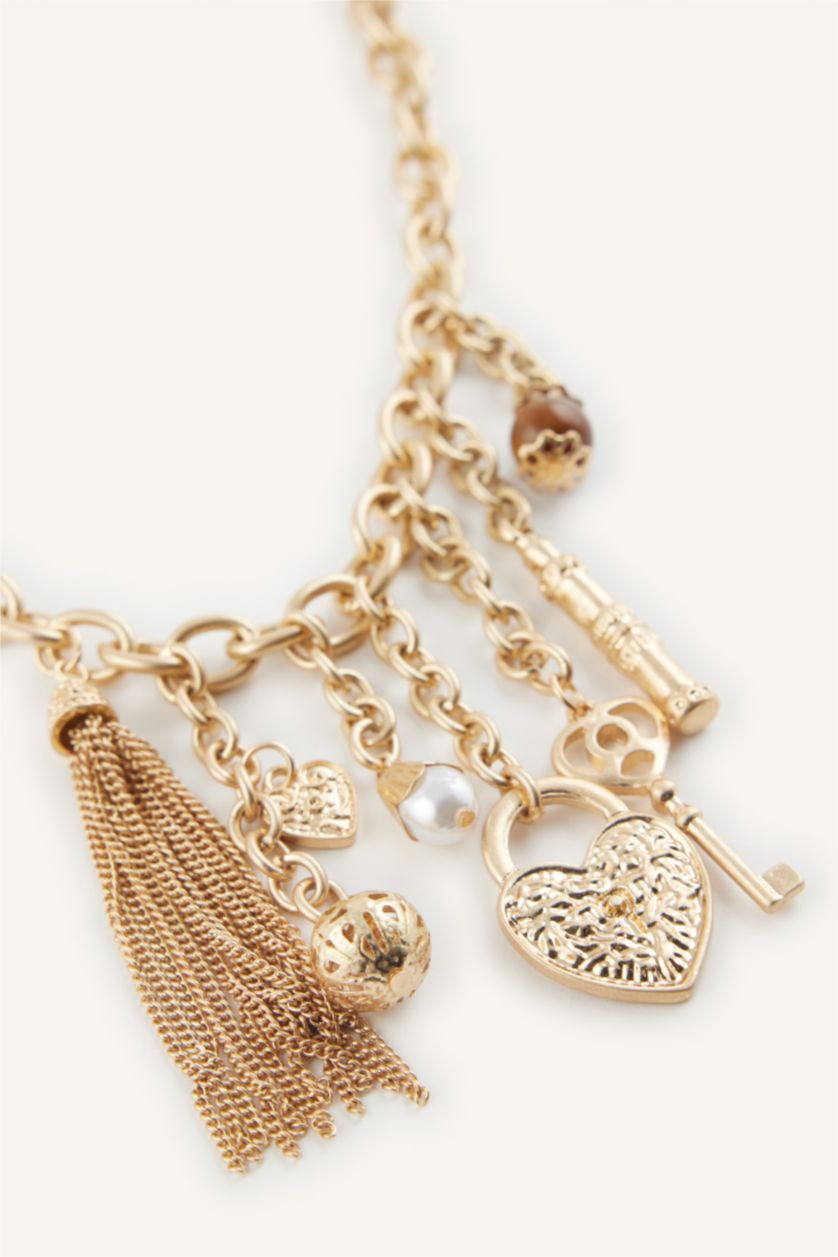 Women Antik Sarı Necklace