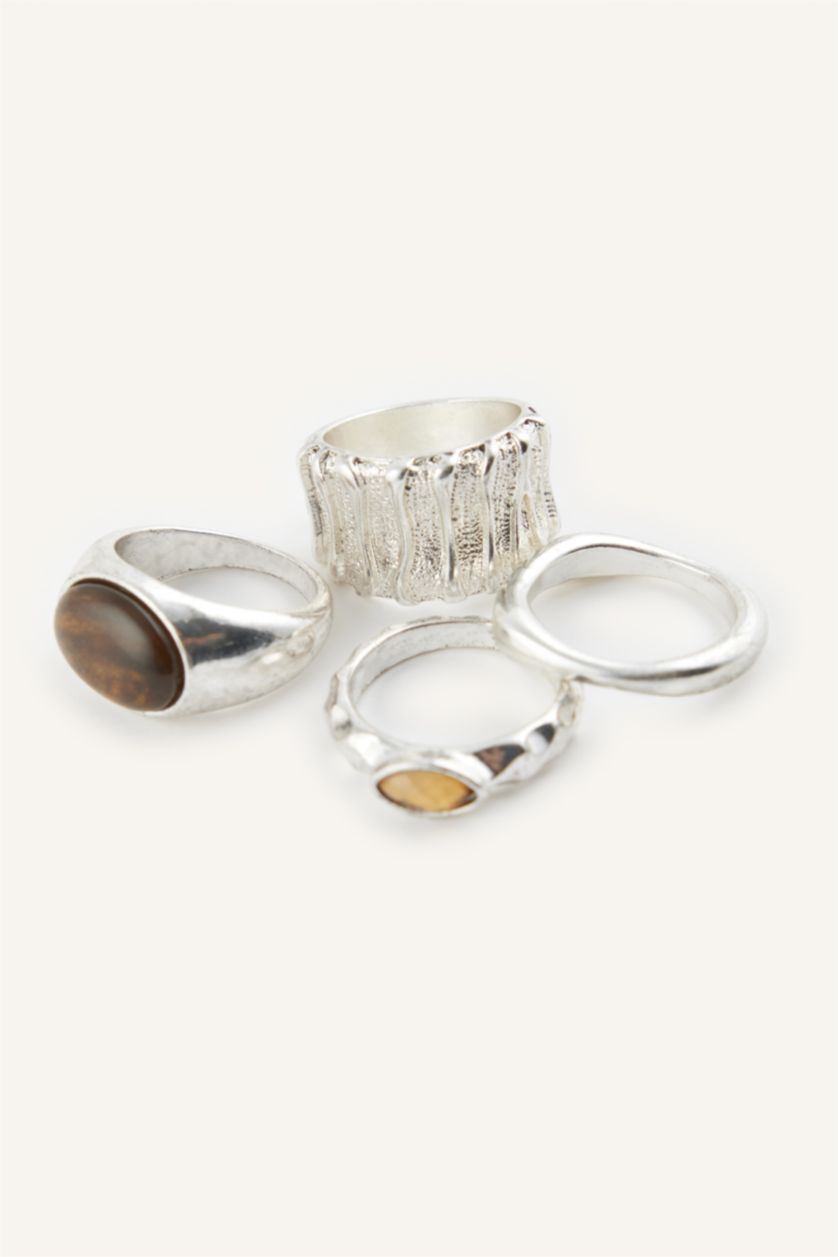 Women Antik Gümüş Ring