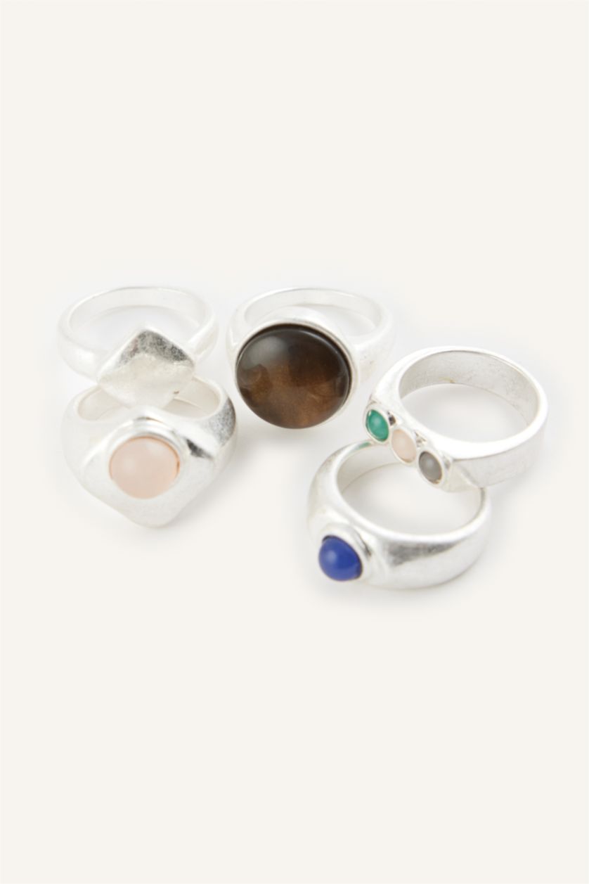 نساء Antik Gümüş Manuka x Defacto Woman Ring