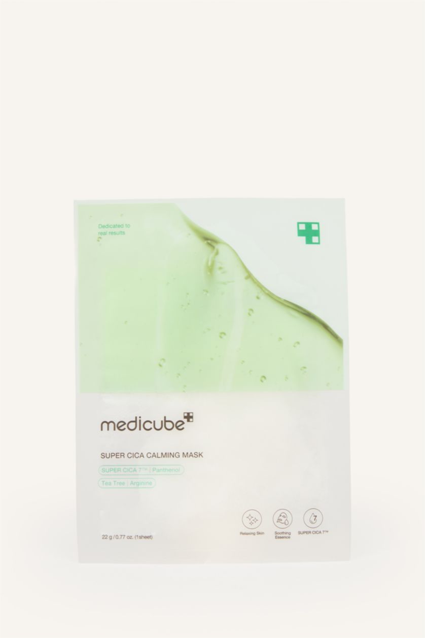 Kadın Yeşil Medicube SUPER CICA CALMING MASK Sakinleştirici Maske
