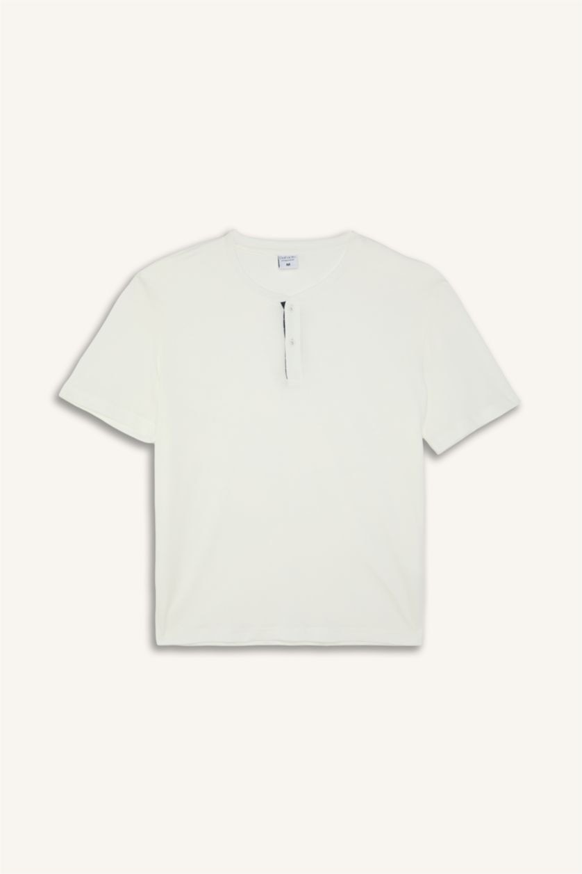 Men White 2 piece Set