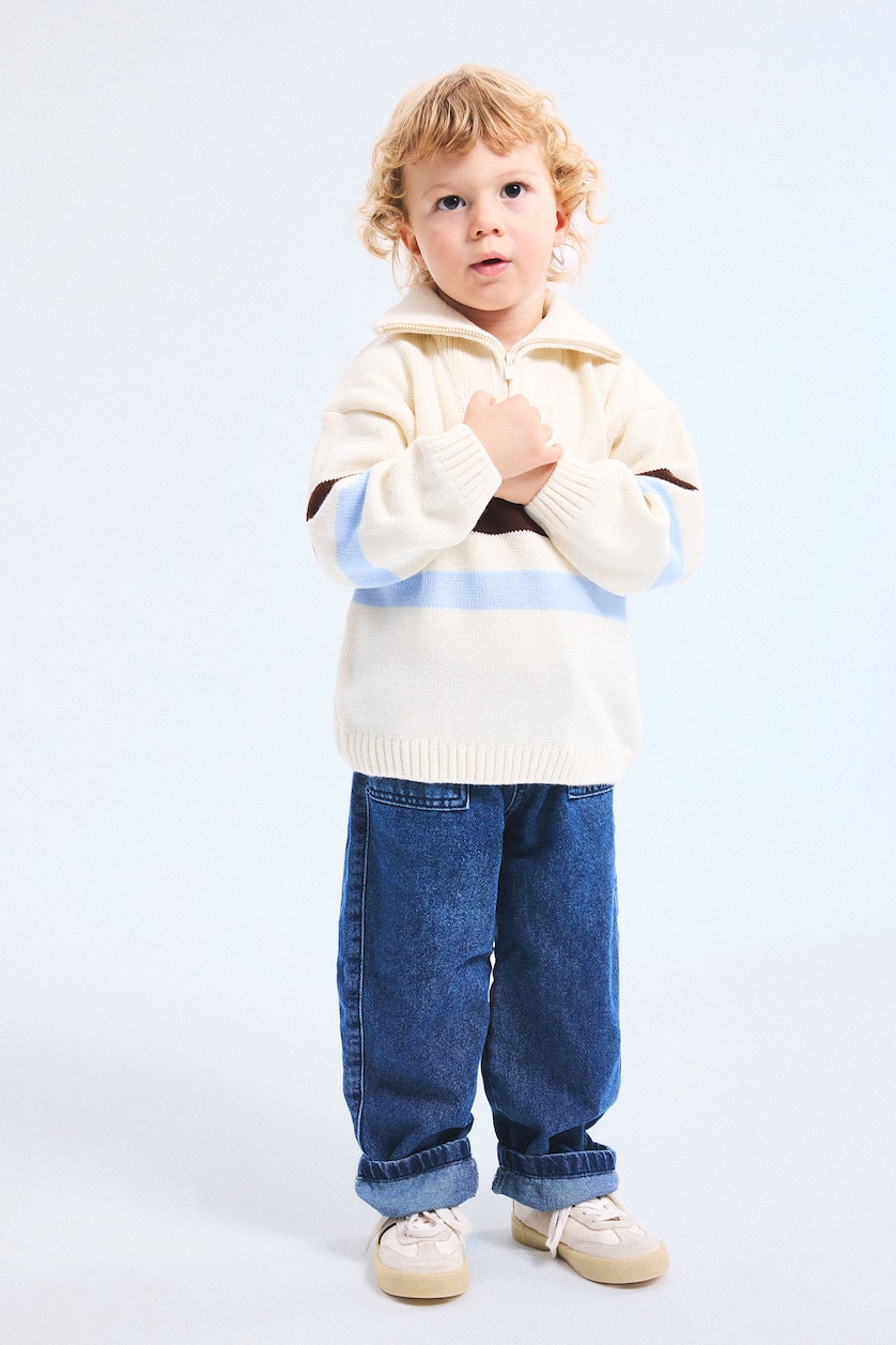 BABY BOY Blue Baby Boy Balloon Fit Straight Leg Jeans