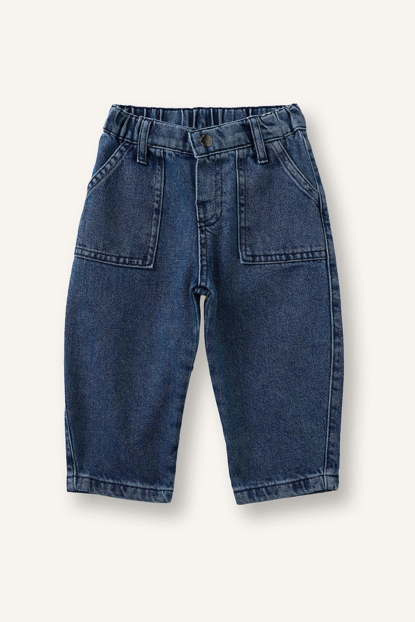 BABY BOY Blue Baby Boy Balloon Fit Straight Leg Jeans