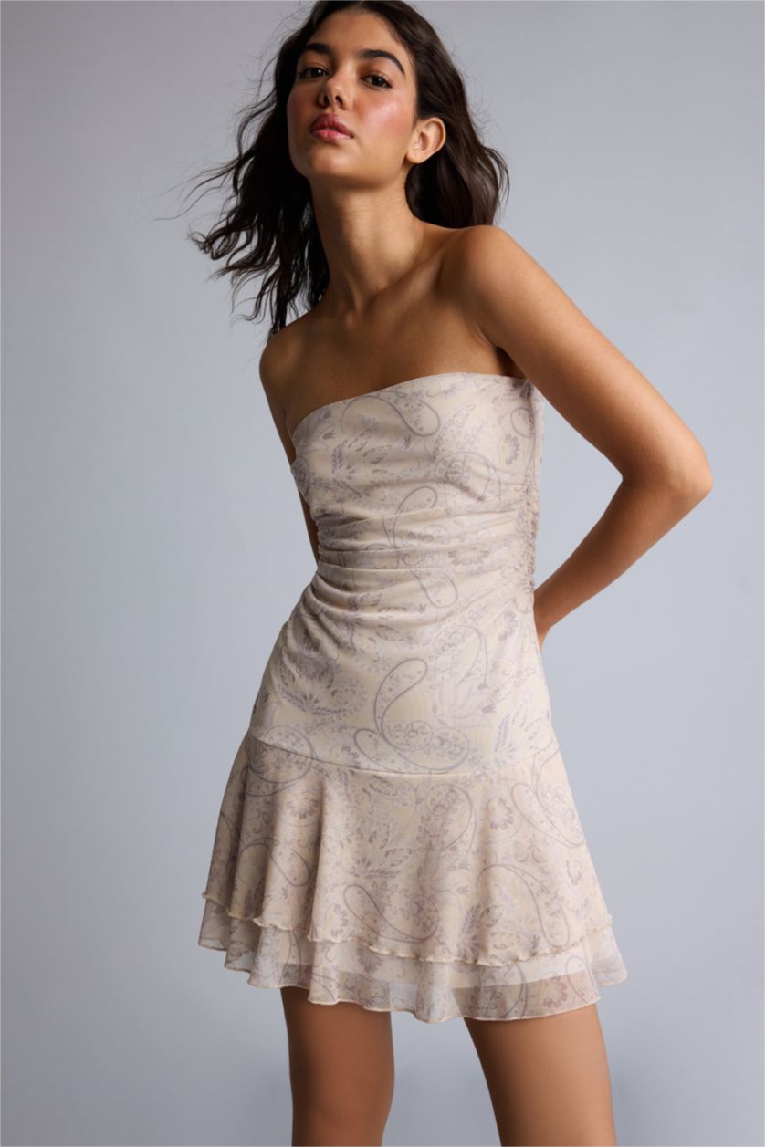 Women Stone Tulle Dress