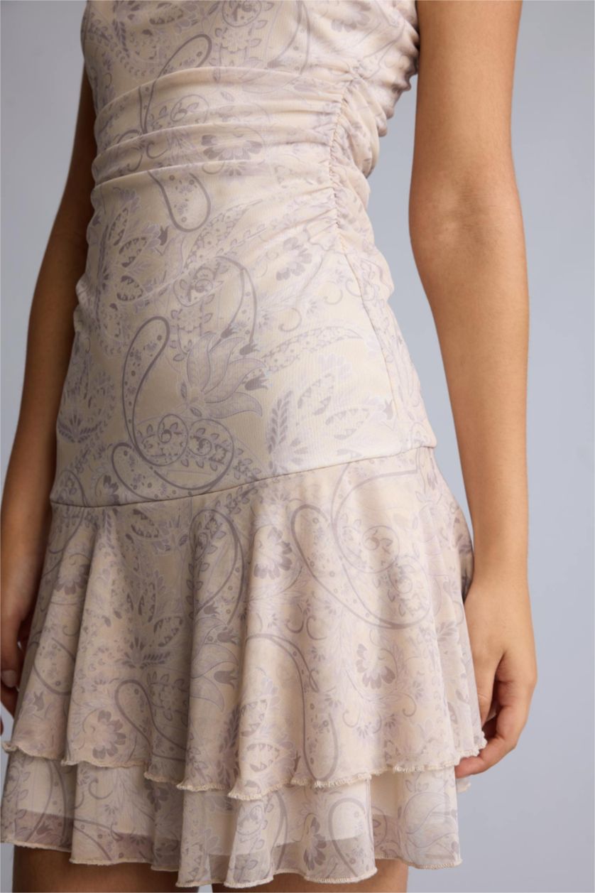 Women Stone Tulle Dress