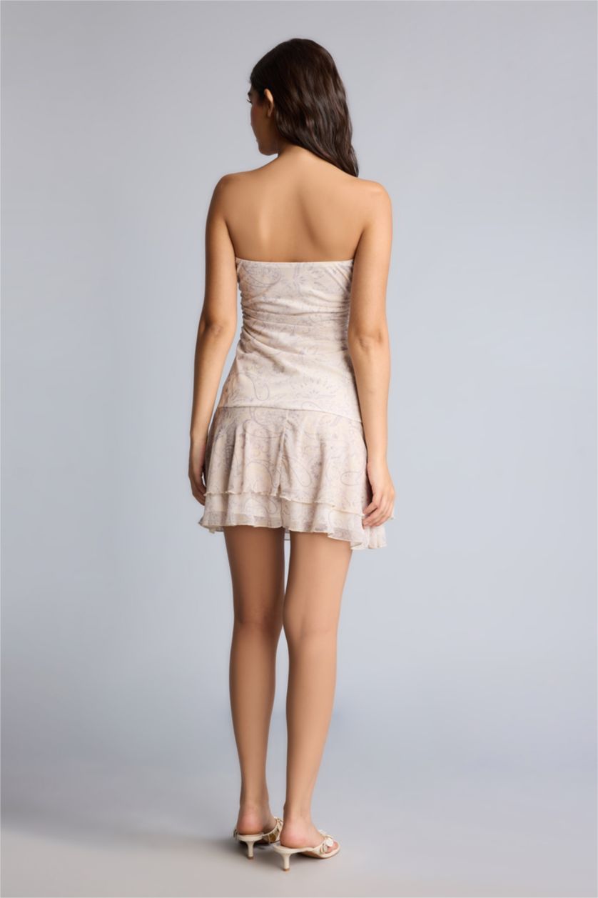 Women Stone Tulle Dress