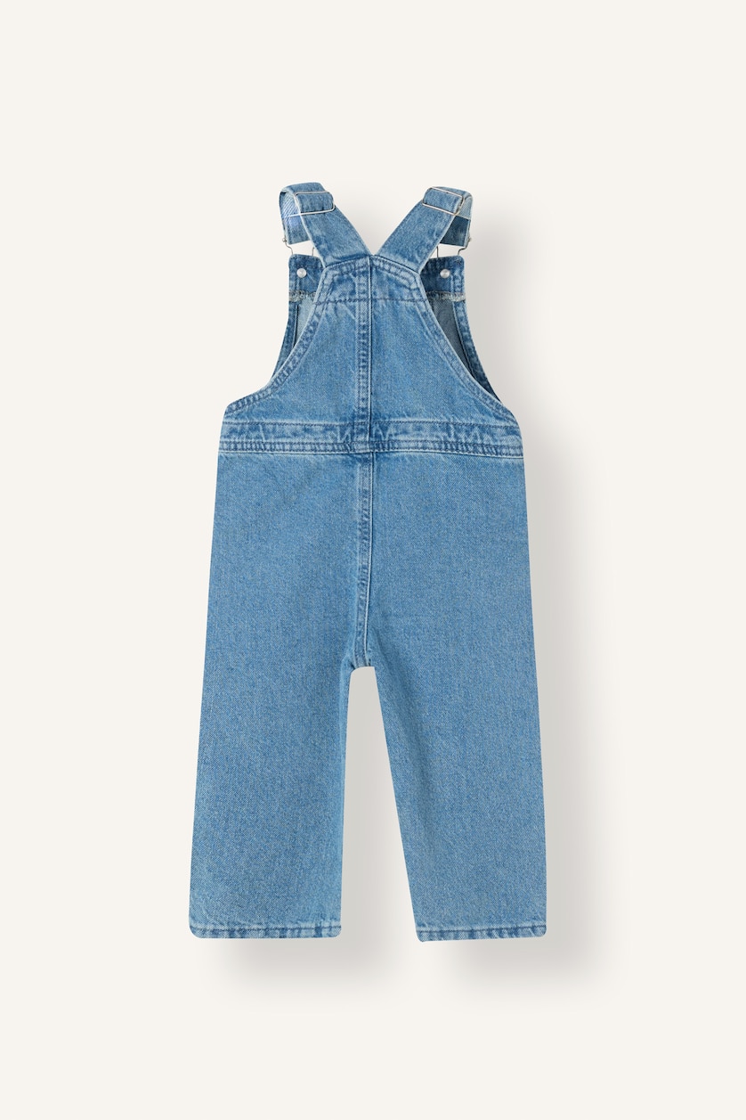 Erkek Bebek Açık Mavi Aplikeli Jean Tulum Erkek Bebek