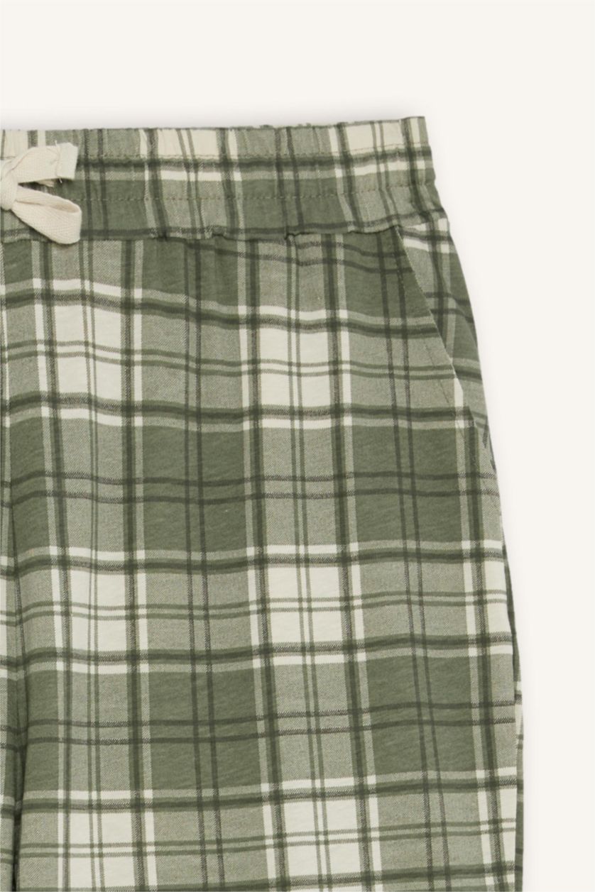 Erkek Beyaz %100 Pamuk New Regular Fit Şort Tişört 2'li Pijama Takımı