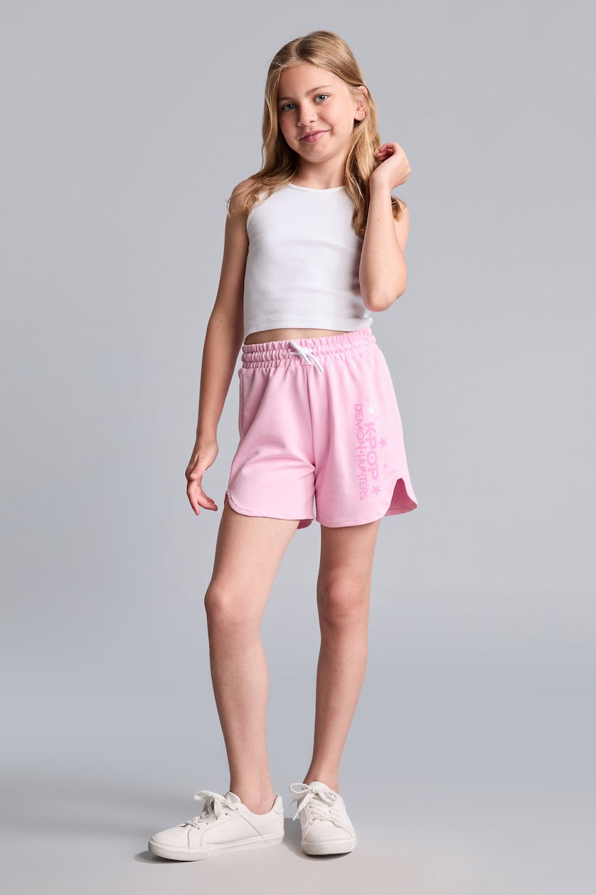 GIRLS & TEENS Pink Girl K-POP DEMON HUNTERS Pink Shorts
