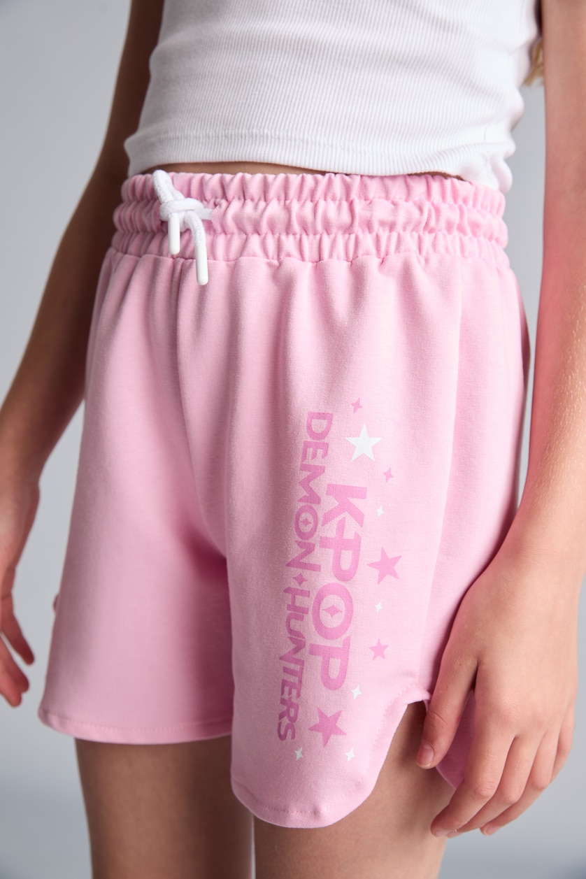GIRLS & TEENS Pink Girl K-POP DEMON HUNTERS Pink Shorts