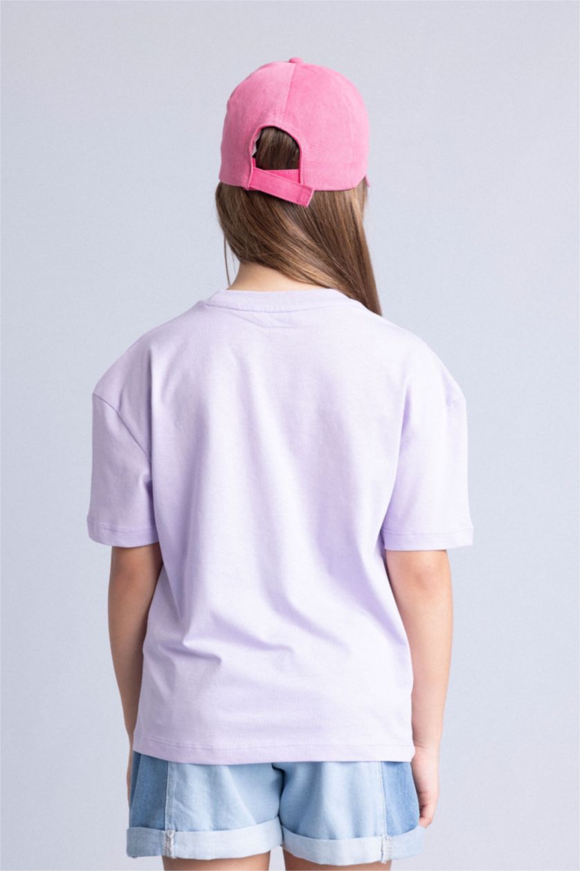 Young Girls - Teen Girls Lilac Short Sleeve T-Shirt
