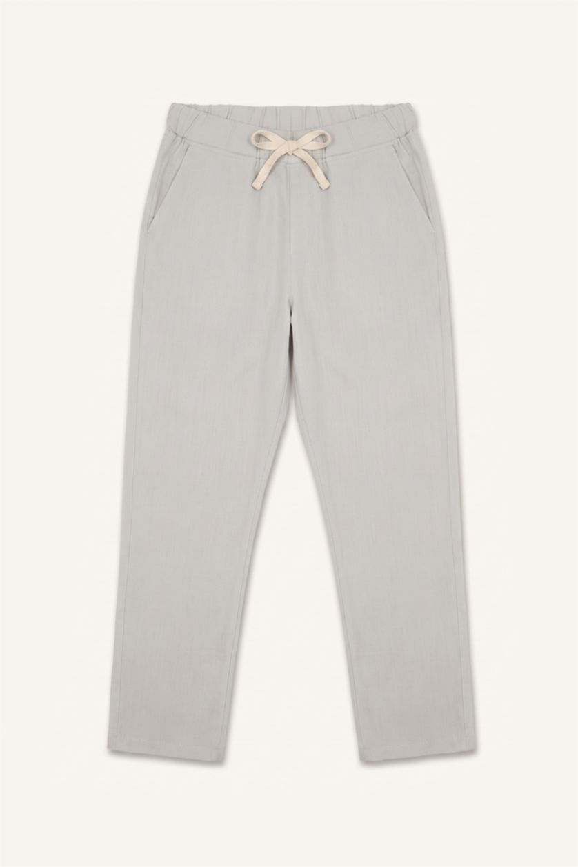 Men Stone Regular Fit Trousers