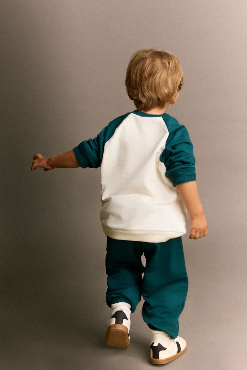 BABY BOY Green Baby Boy 2-Piece Green Bear Print Set