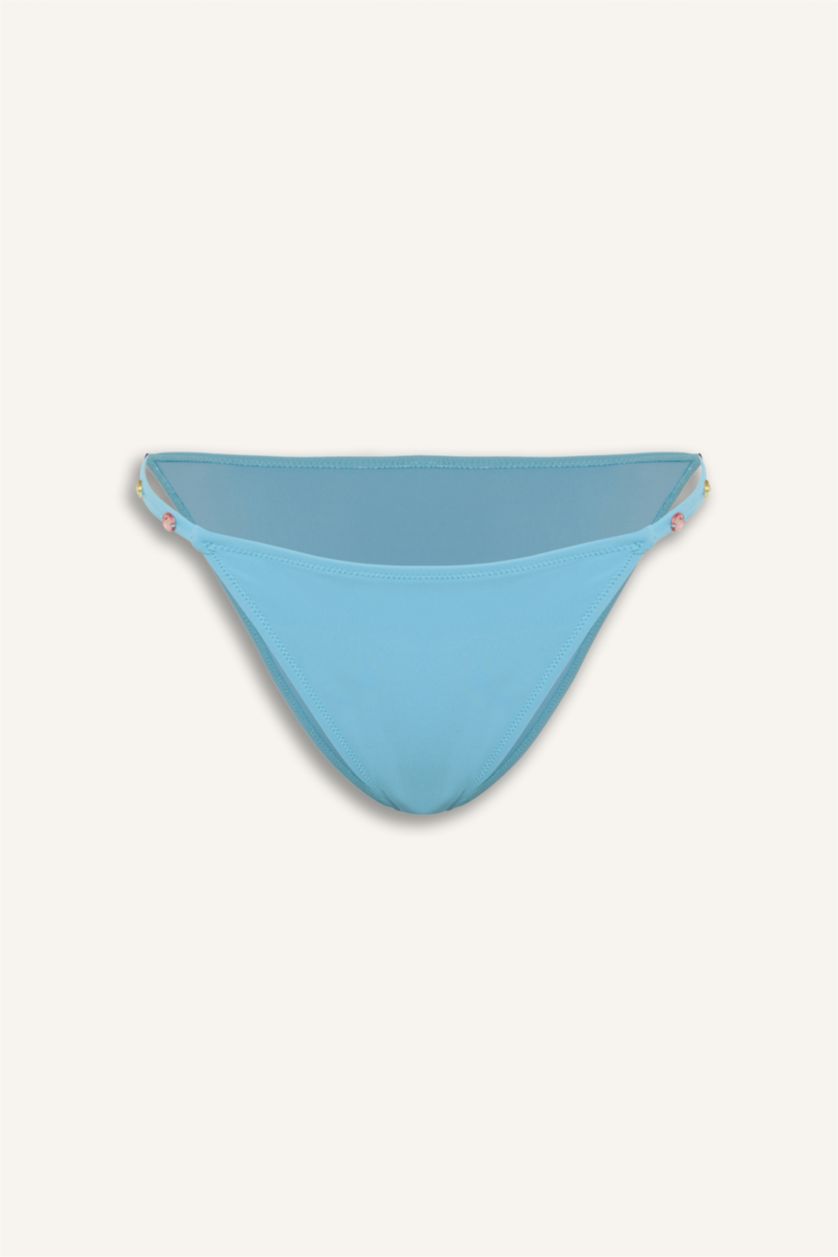 Kadın Açık Mavi Lilyrose X DeFacto Regular Fıt Bikini Altı