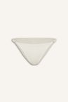 Women White Bikini Bottom