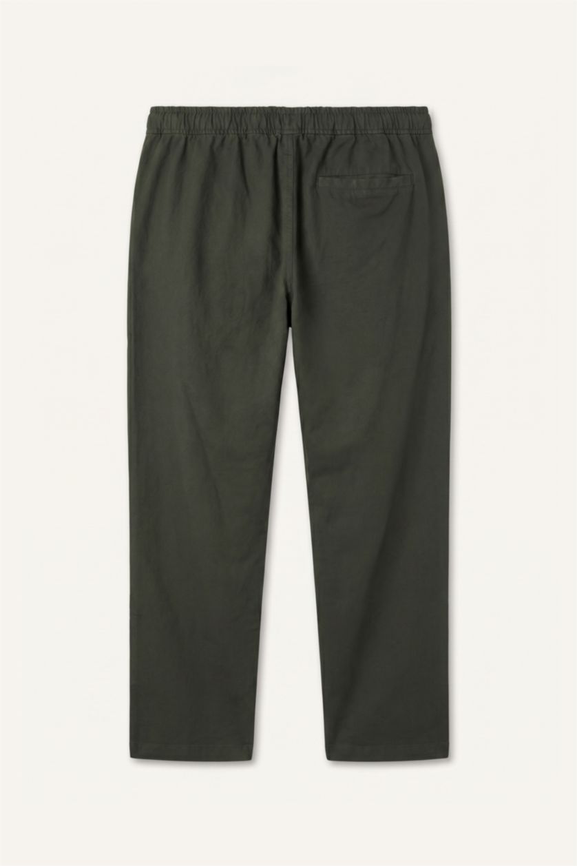 Erkek Koyu Yeşil Regular Fit Pantolon