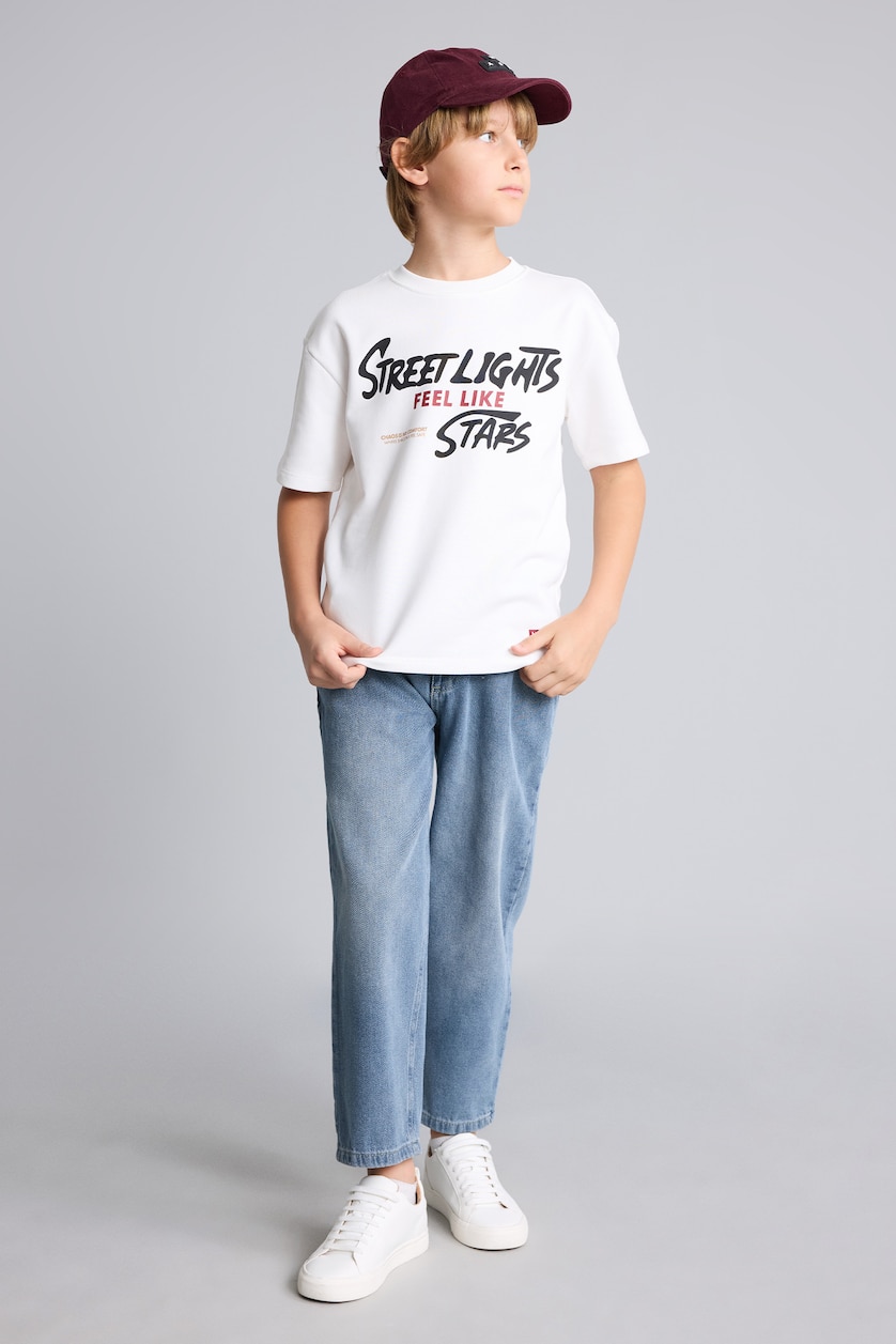 Young Boys - Teen Boys Light Blue Boy 100% Cotton Regular Fit Jeans