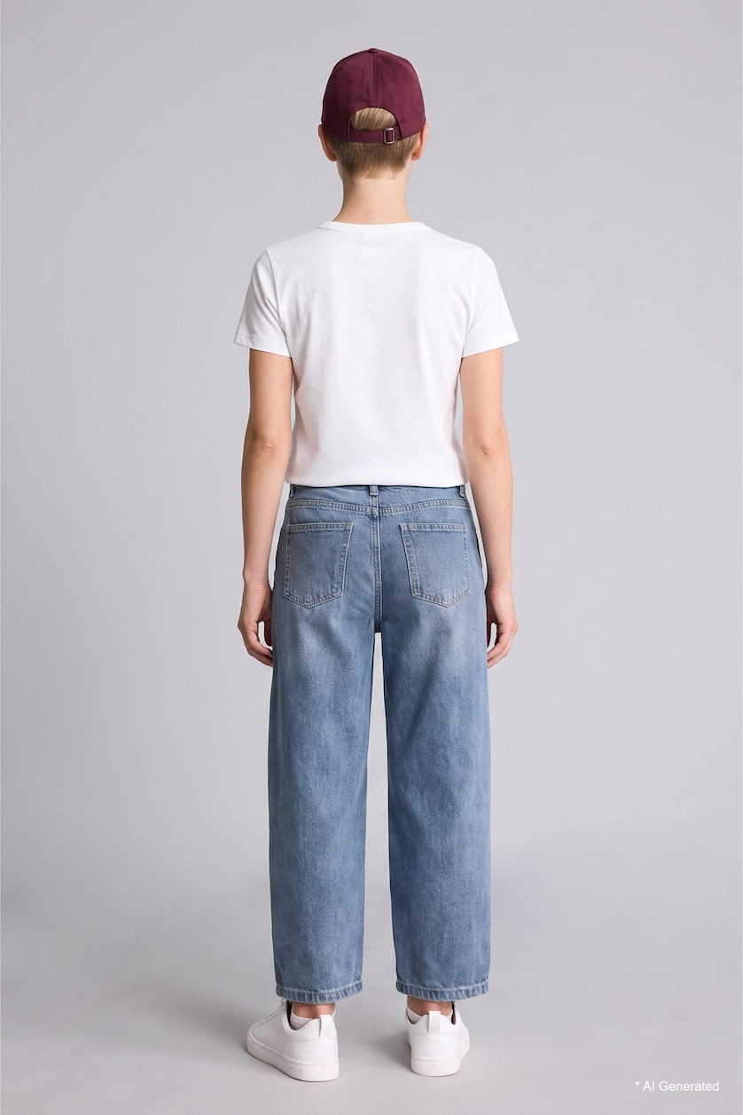 DJEM & ADOLESHENTË Light Blue Boy 100% Cotton Regular Fit Jeans