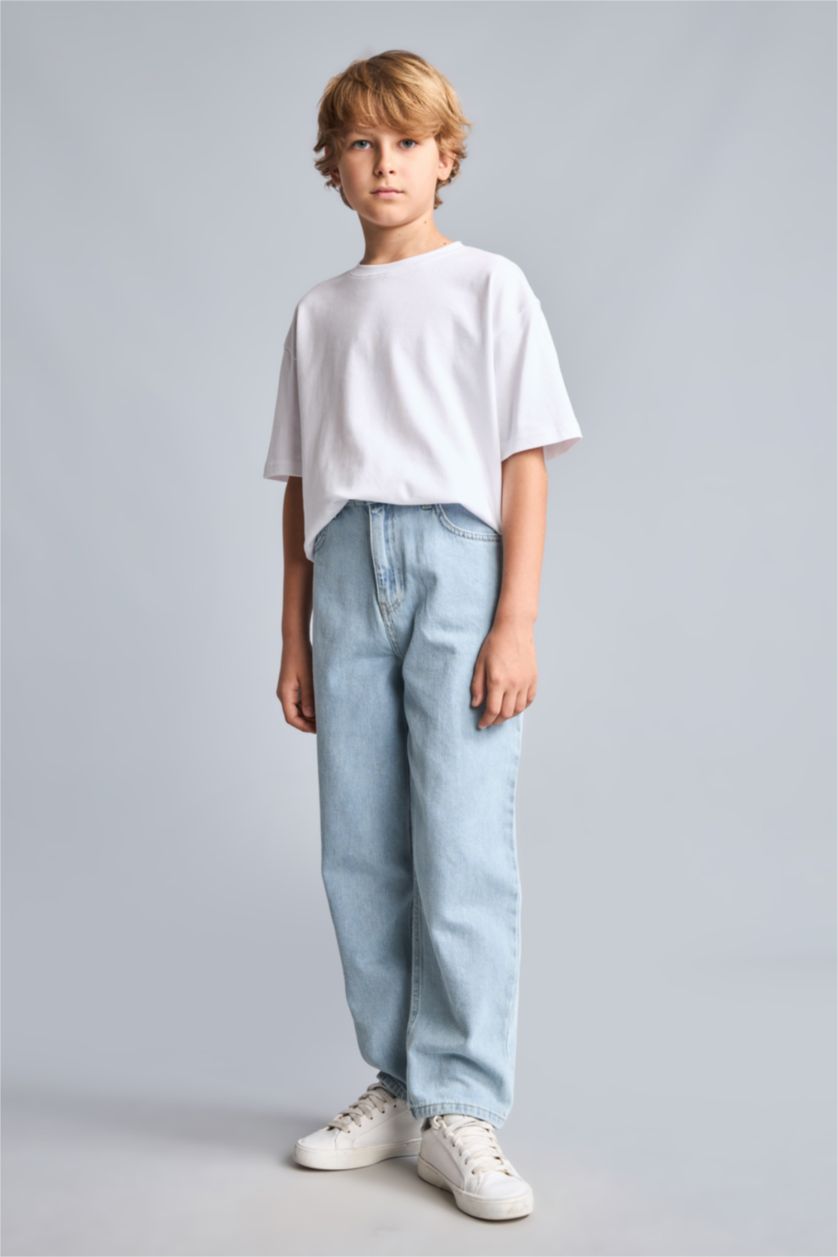 Young Boys - Teen Boys Light Blue Balloon Fit Jeans
