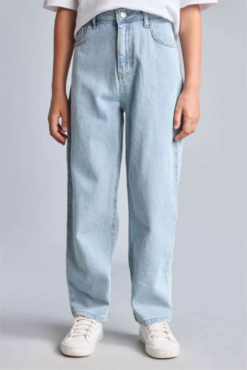Young Boys - Teen Boys Light Blue Balloon Fit Jeans