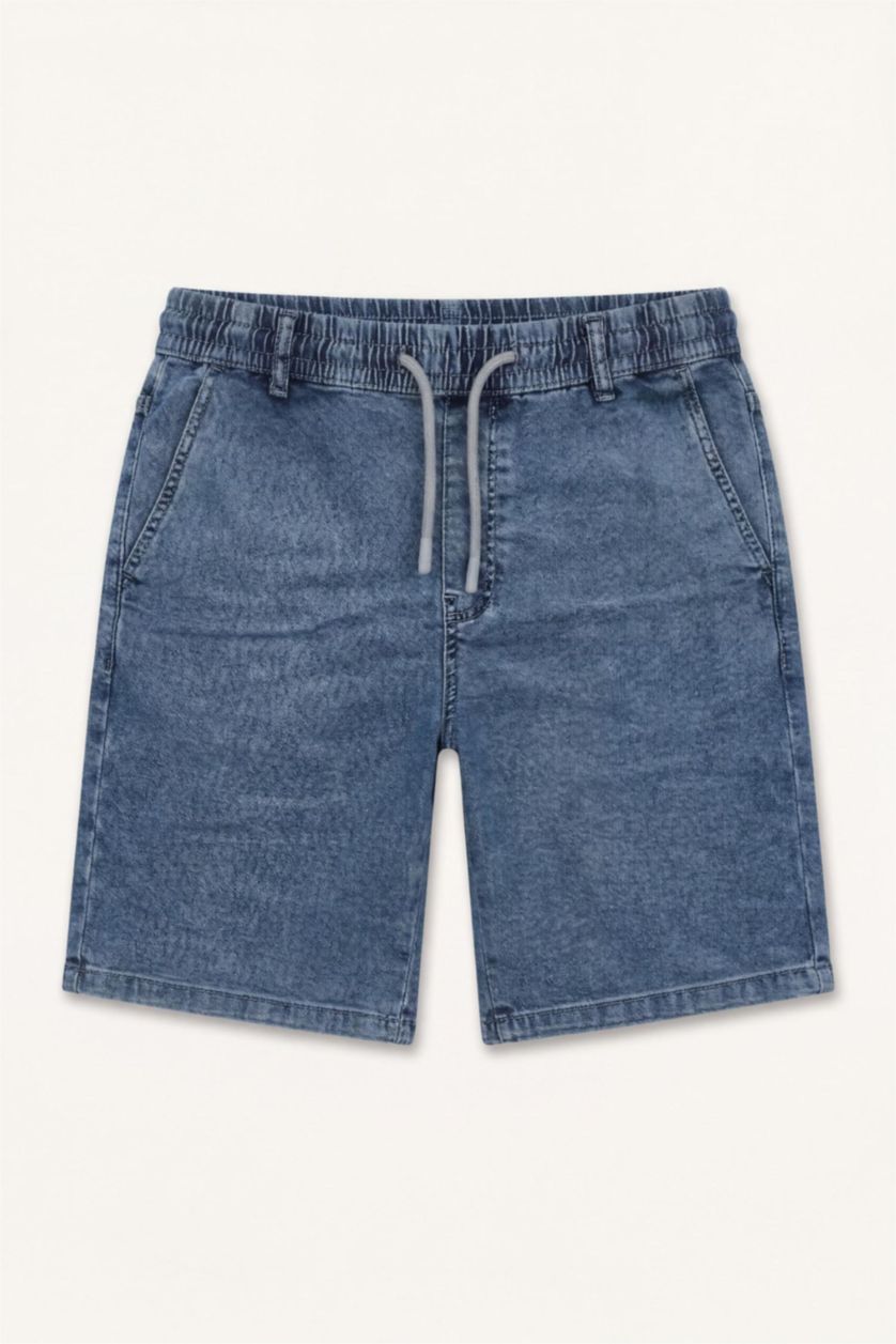 Men Dark Blue Relax Fit