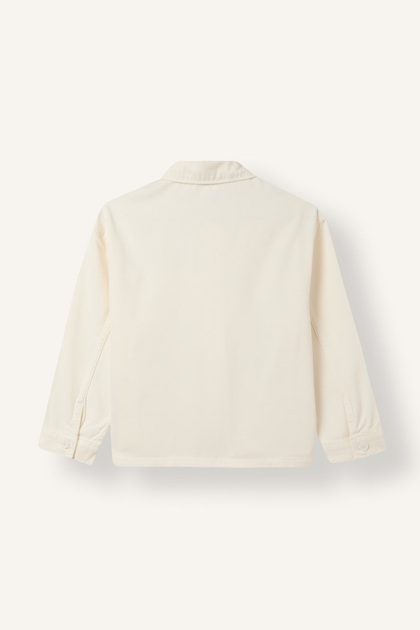 GIRLS & TEENS Ecru Regular Fit Long Sleeve Shirt