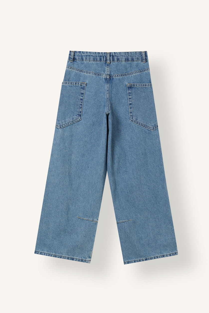 GIRLS & TEENS Blue Girl Wide Leg Jeans