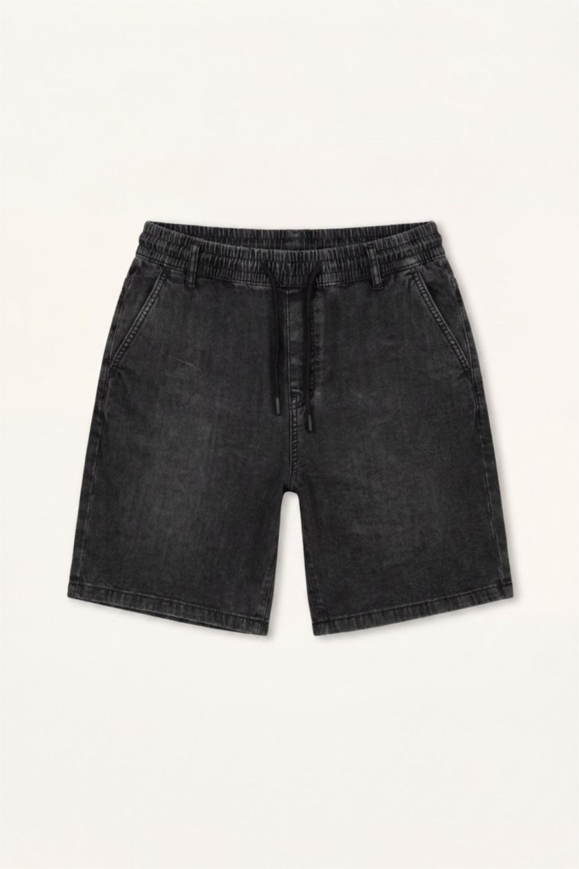 Men Black Relax Fit