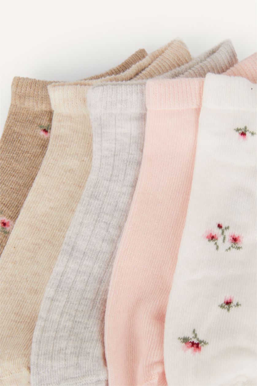Women Karma 5 Piece Cotton Short Socks