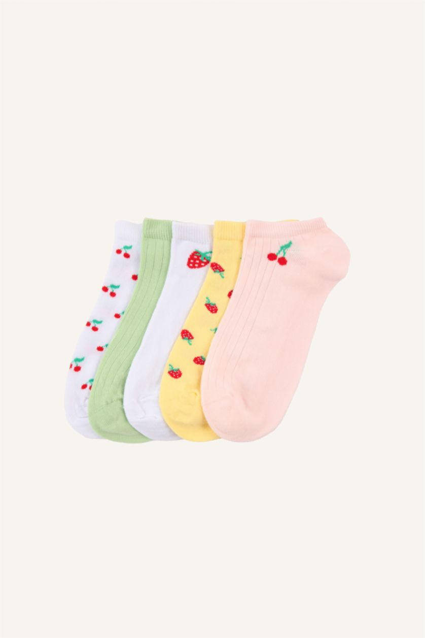 Women Karma 5 Piece Cotton Short Socks
