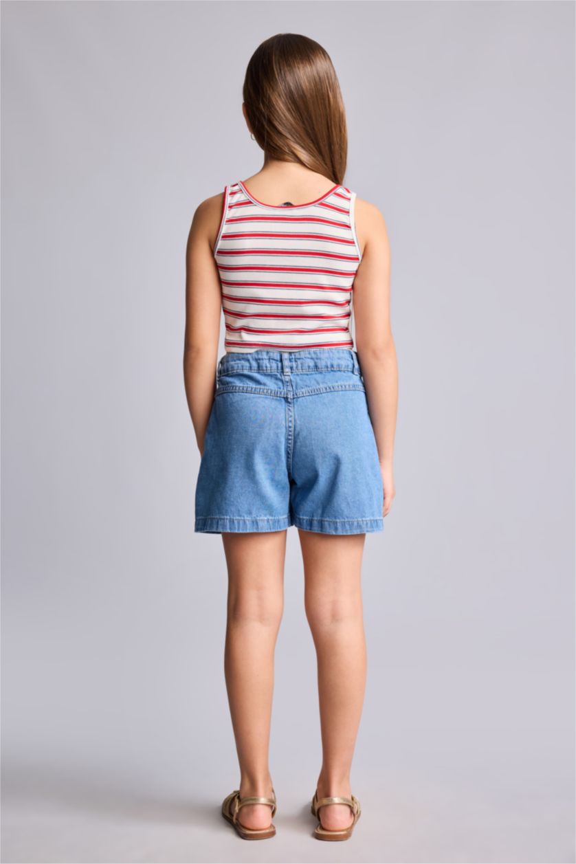 Young Girls - Teen Girls Blue Girl Shorts