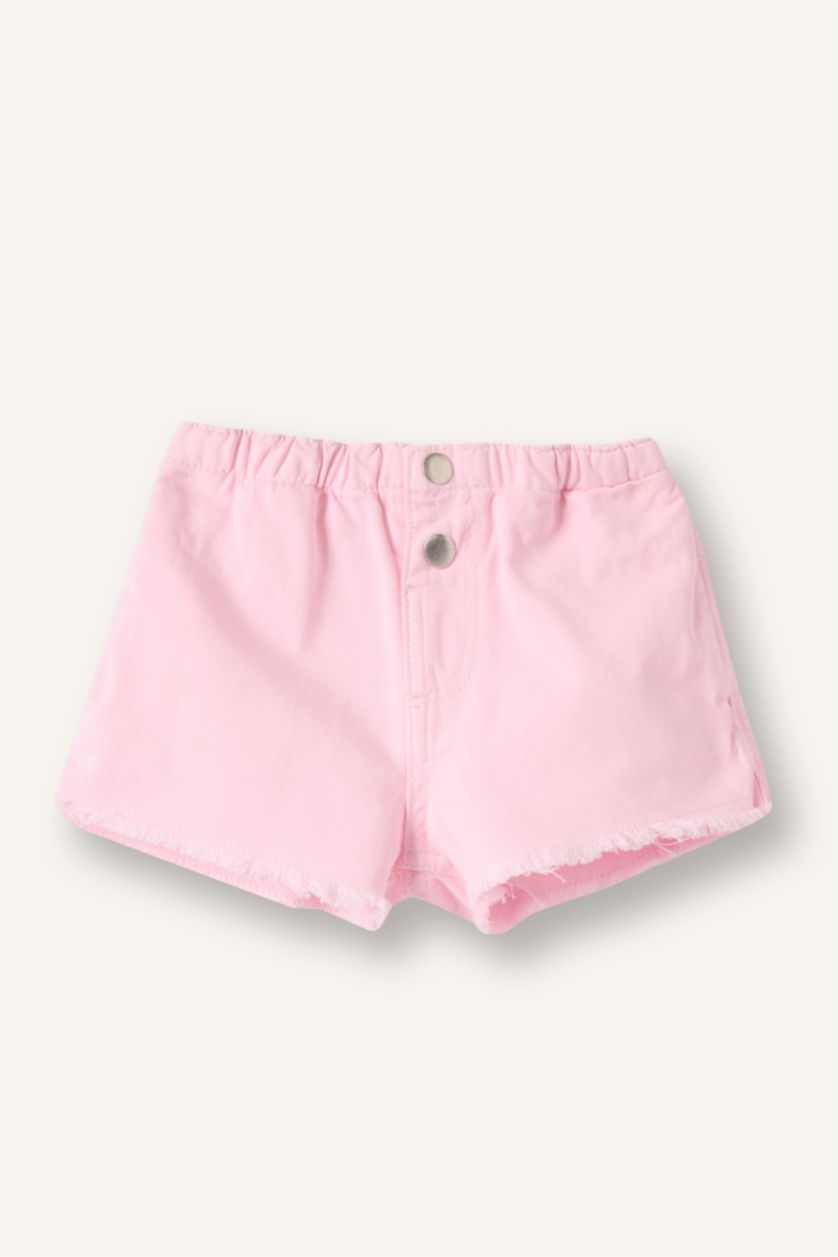 BABY GIRL Light Pink شورت بيبي بناتي جبردين