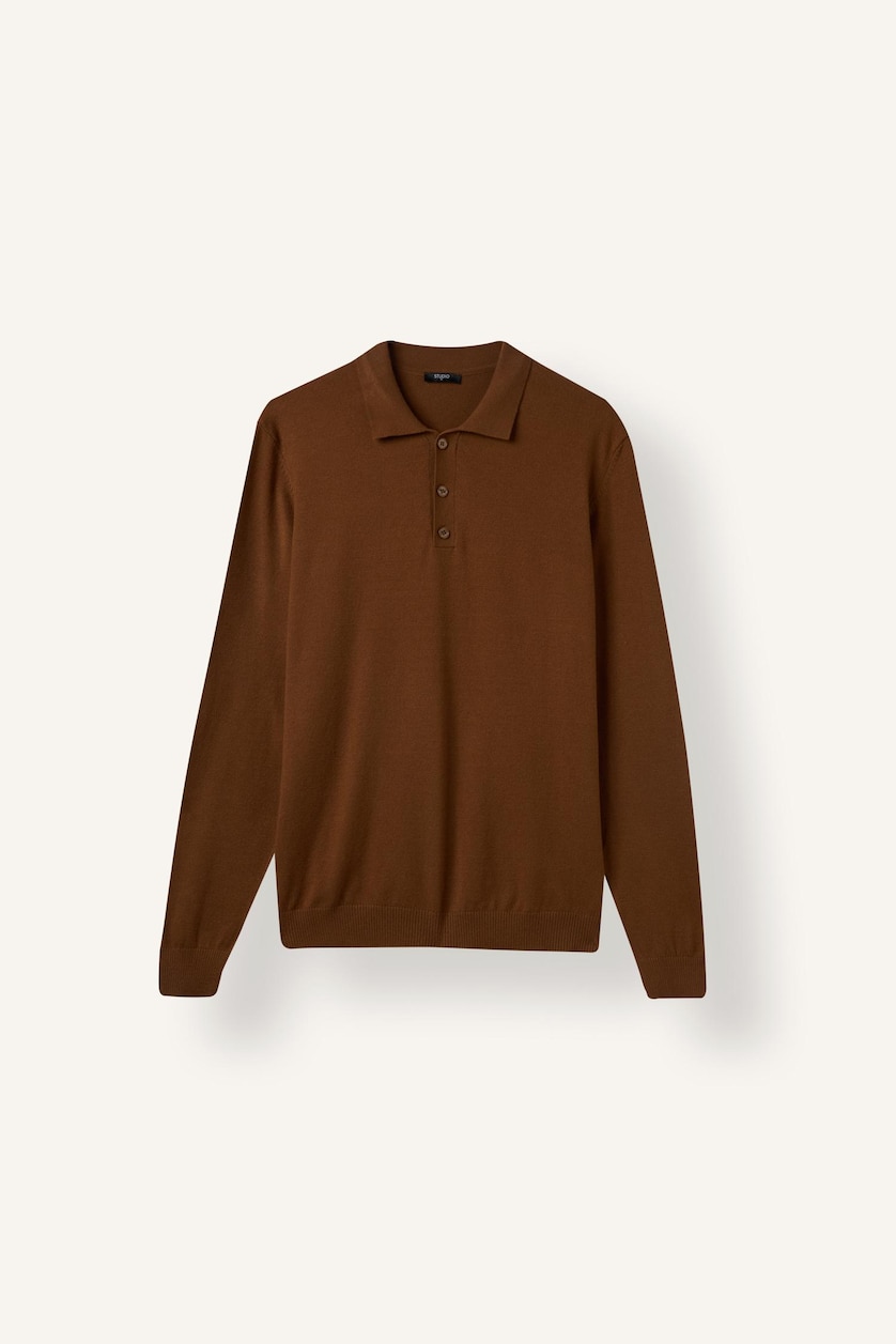 Men Brown Pullover