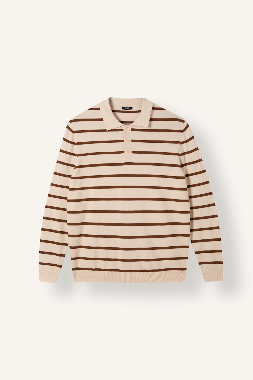 Man Ecru Pullover