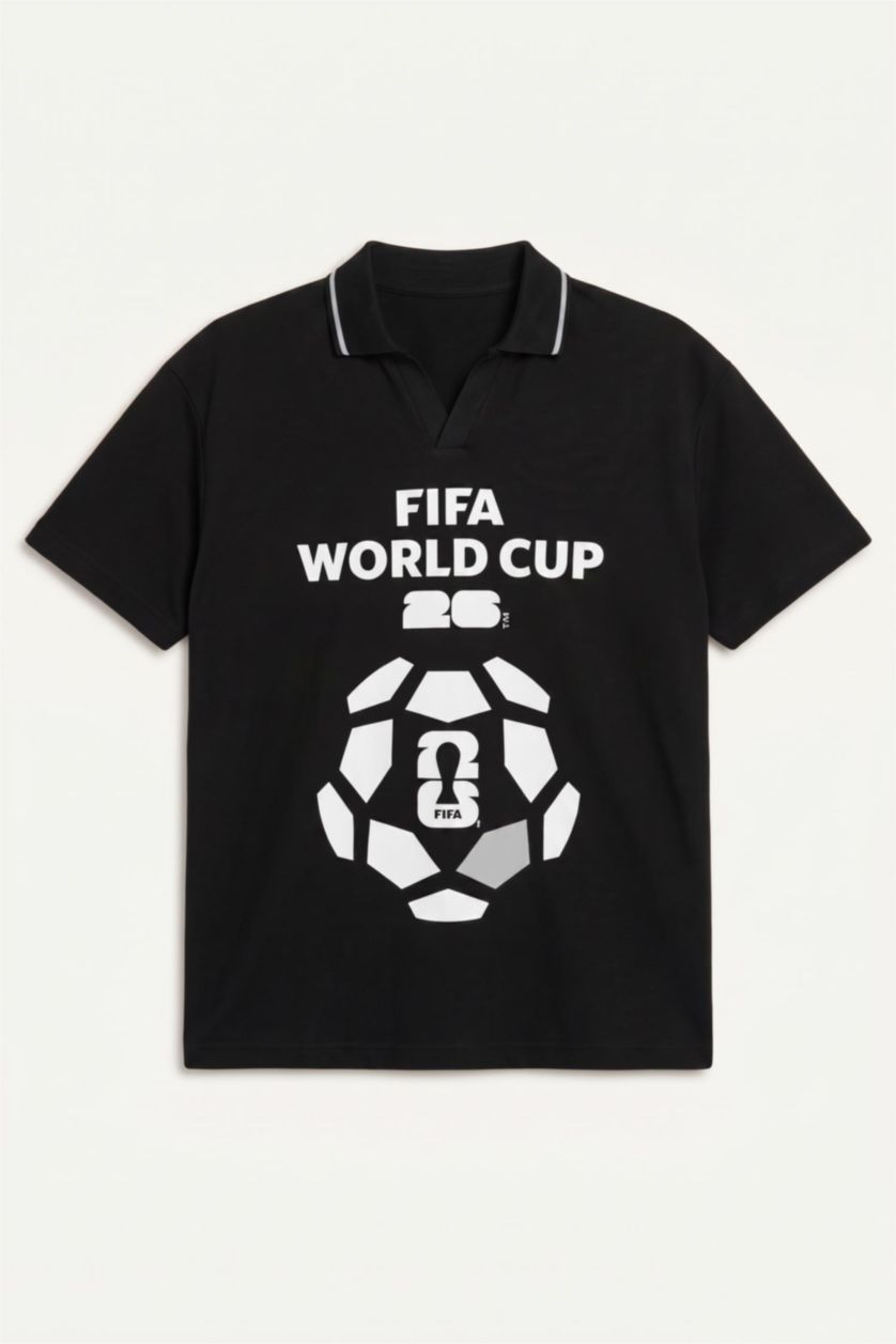 Men Black Boxy Fit Short Sleeve T-Shirt