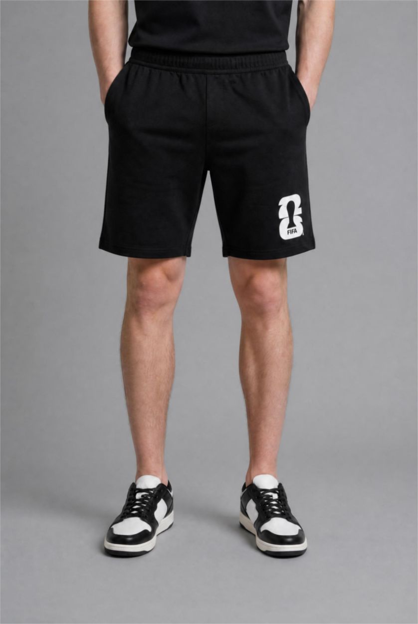Men Black Shorts