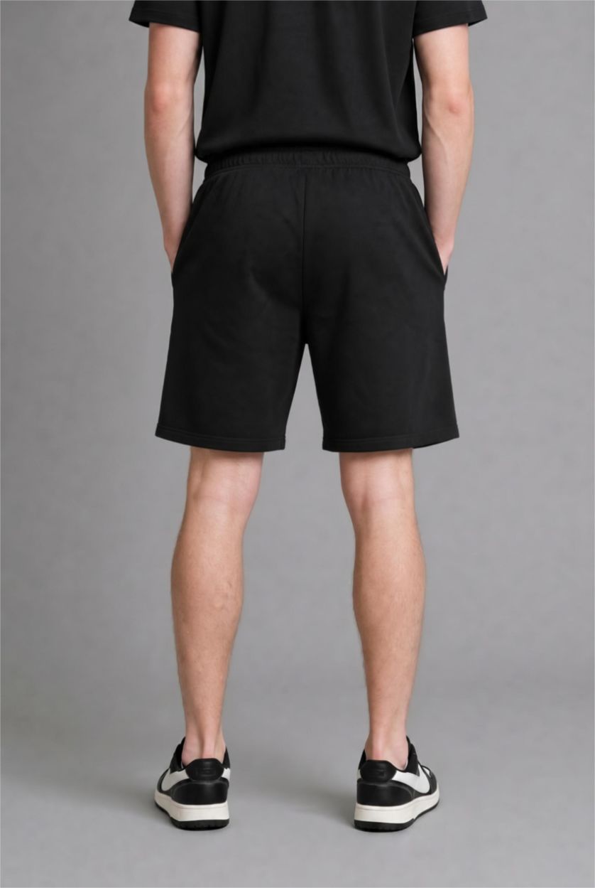 Men Black Shorts