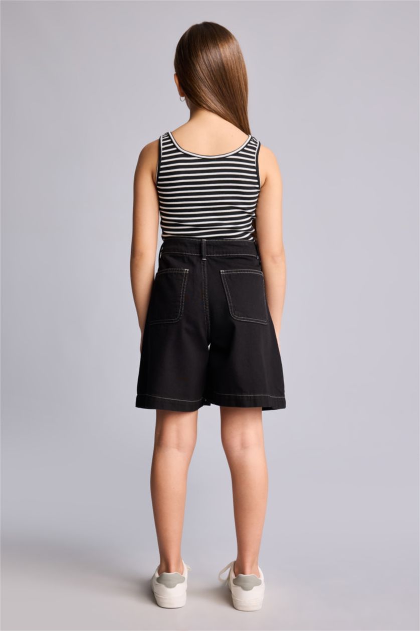 Young Girls - Teen Girls Black Girl Shorts