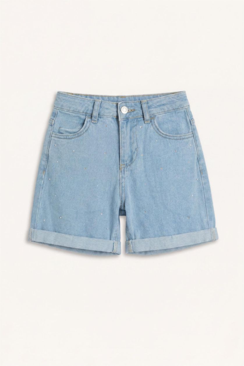 Young Girls - Teen Girls Ice Blue Girl Shorts