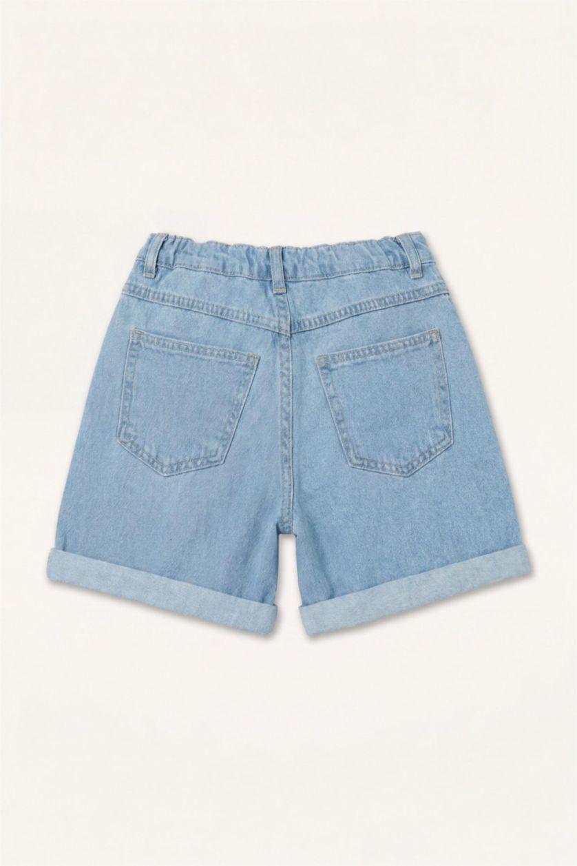 Young Girls - Teen Girls Ice Blue Girl Shorts