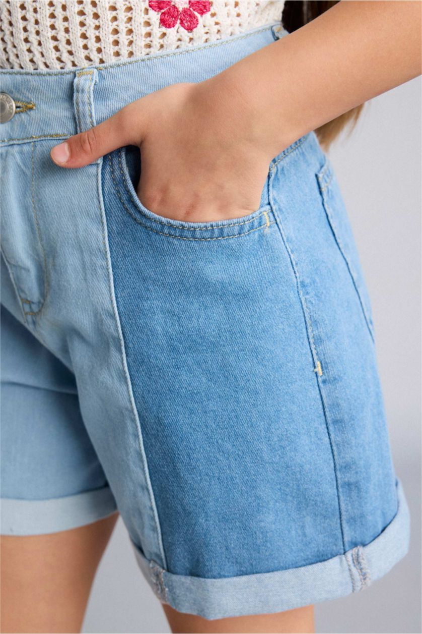 Young Girls - Teen Girls Blue Girl Shorts
