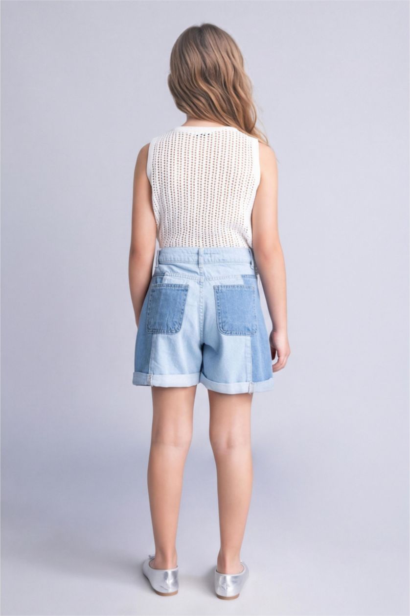 GIRLS & TEENS Blue Girl Shorts