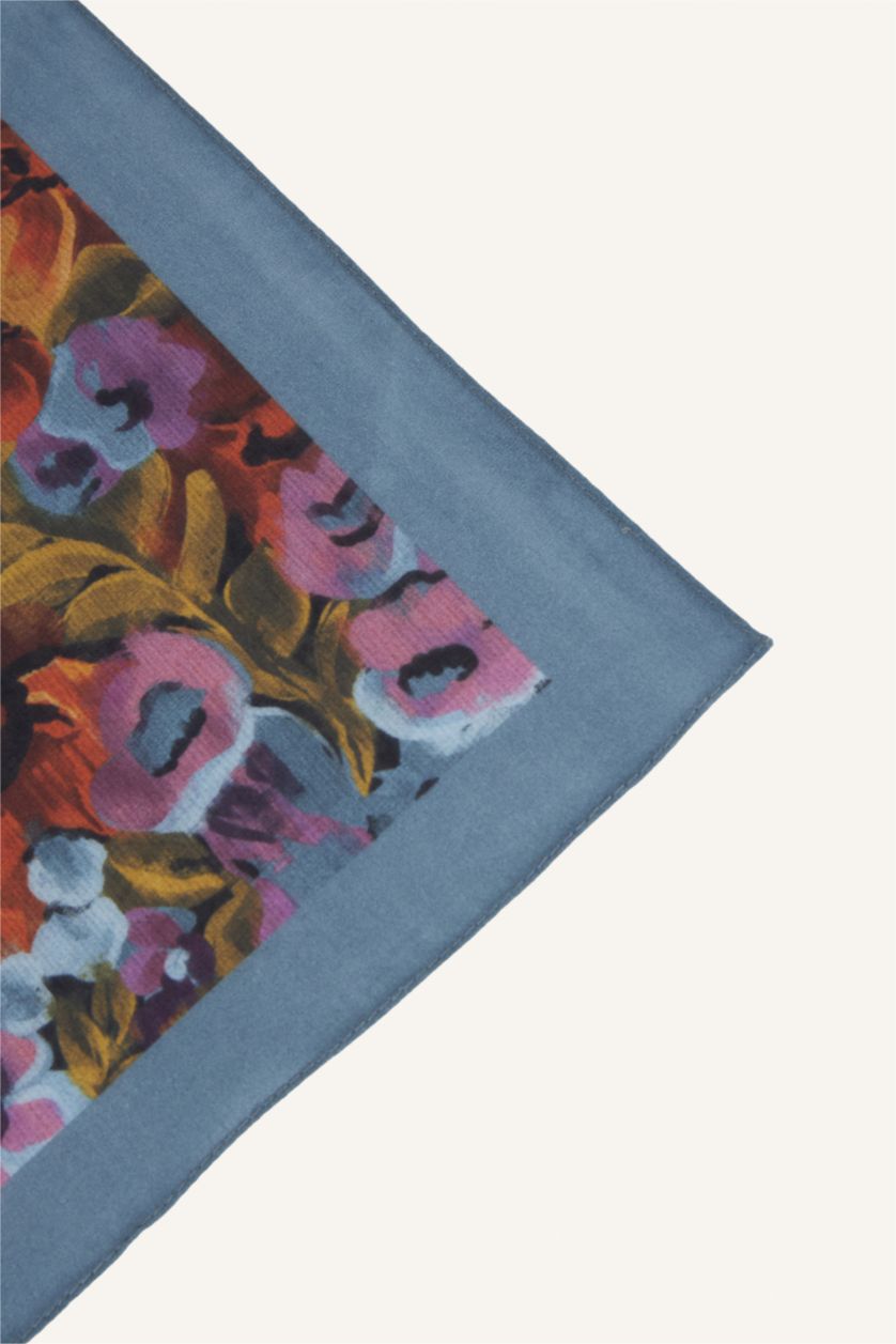 نساء أزرق فاتح Manuka x Defacto Woman Floral Cotton Bandana