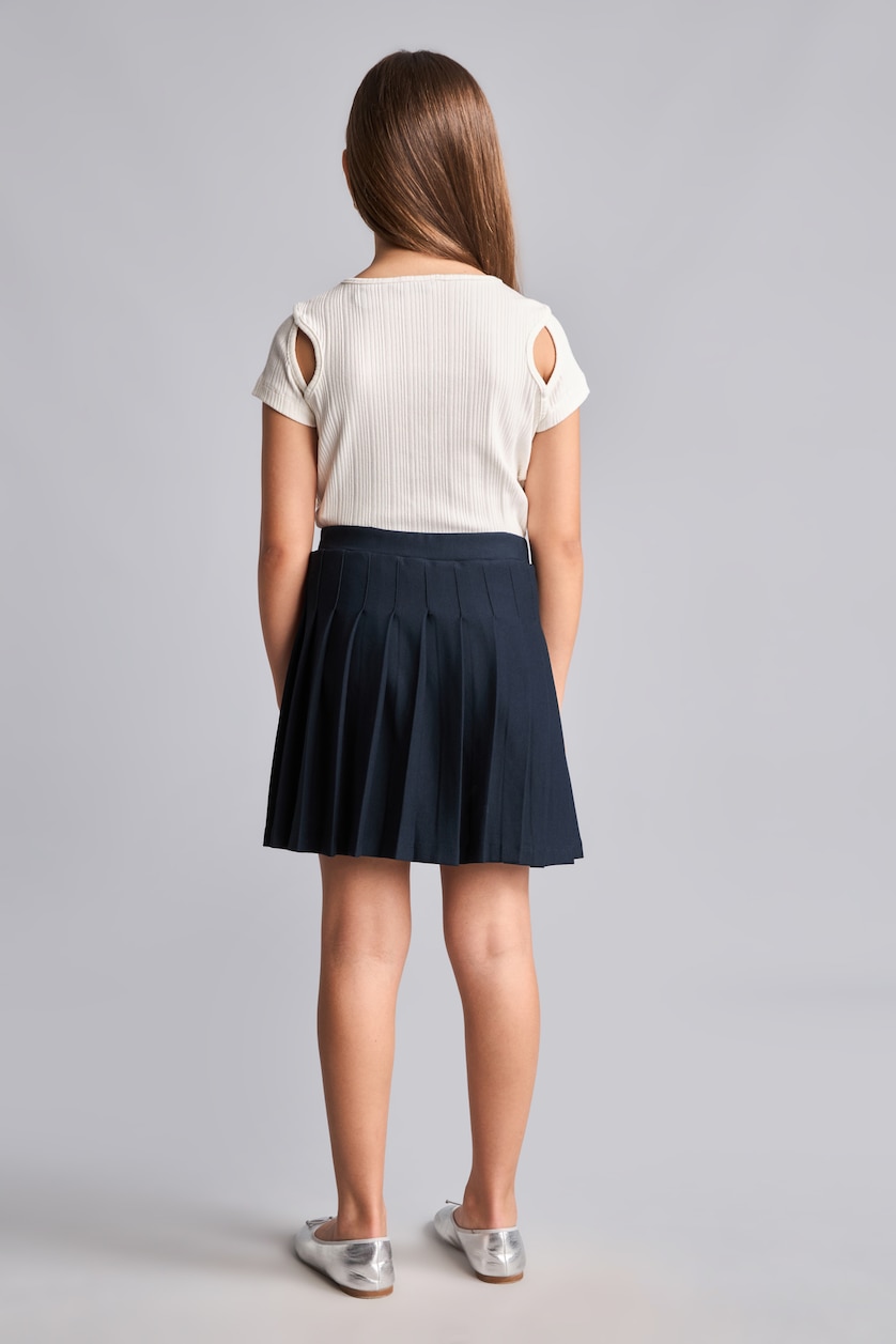 Young Girls - Teen Girls NAVY Girl Regular Fit Knitted Skirt