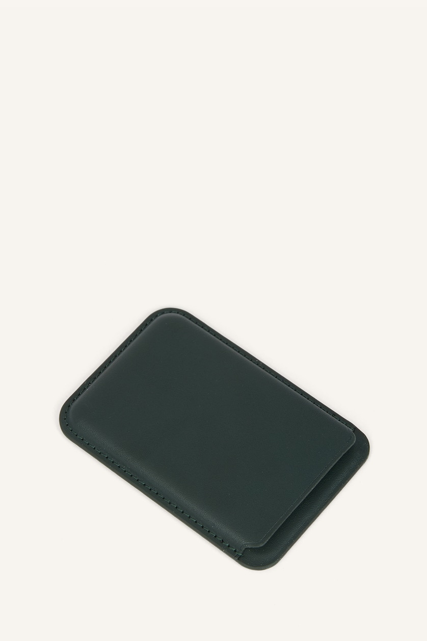 Men Khaki Man Business Card Wallet